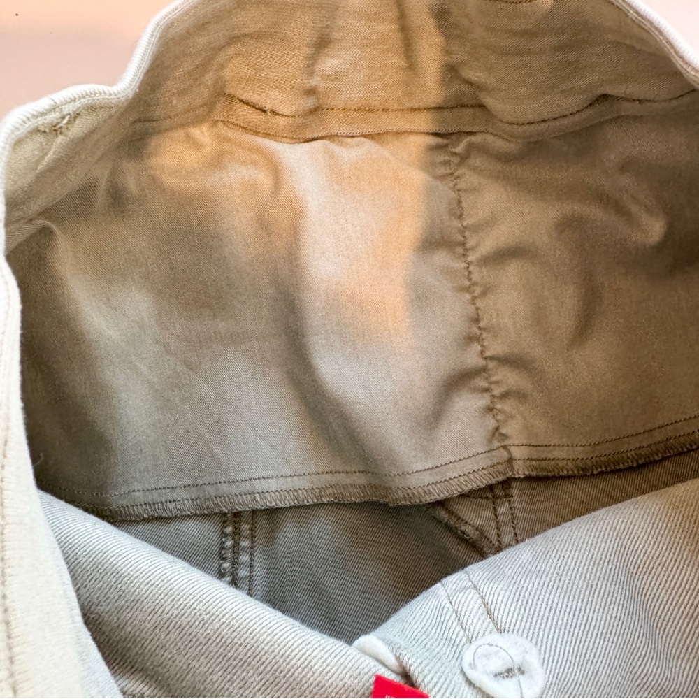 Spanx Utility Cargo Pants High Rise Straight Leg Workwear Y2K Sage Green M - Picture 9 of 11